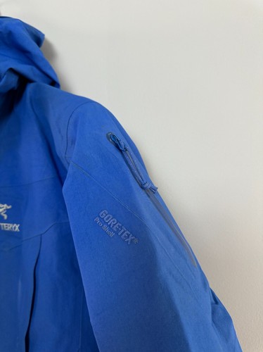Damen Arcteryx Arc'teryx Alpha SV Gore Tex Pro Shell Jacke Blau Größe S - Bild 3 von 21