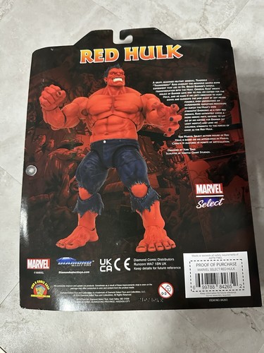 Modellino Red Hulk Marvel Diamond Select nuovo uscita 2025 - Foto 7 di 11