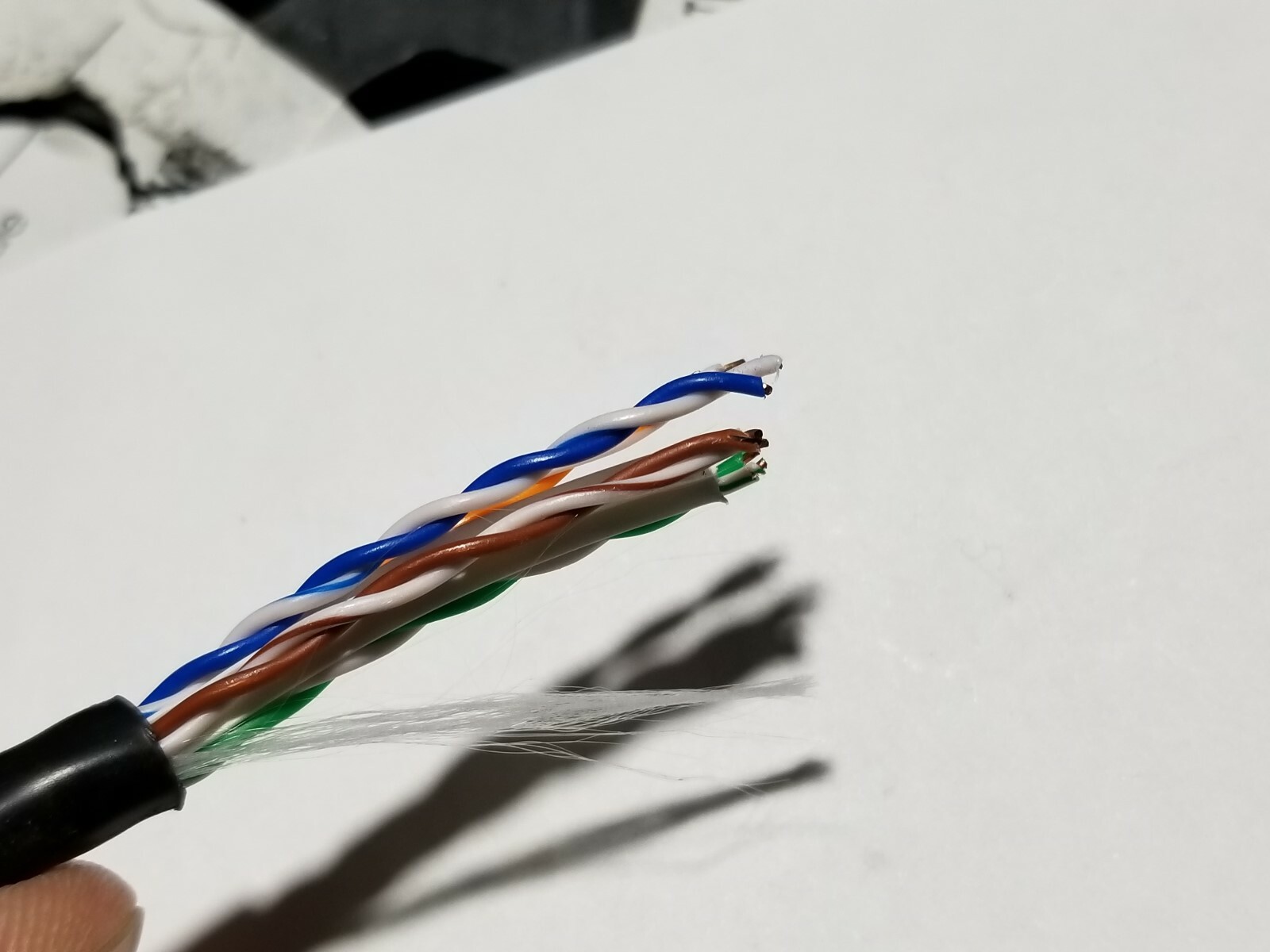 Liberty A/V 24-4P-L6 23/4P CAT6 LAN UTP Networking Cable Riser Black ...