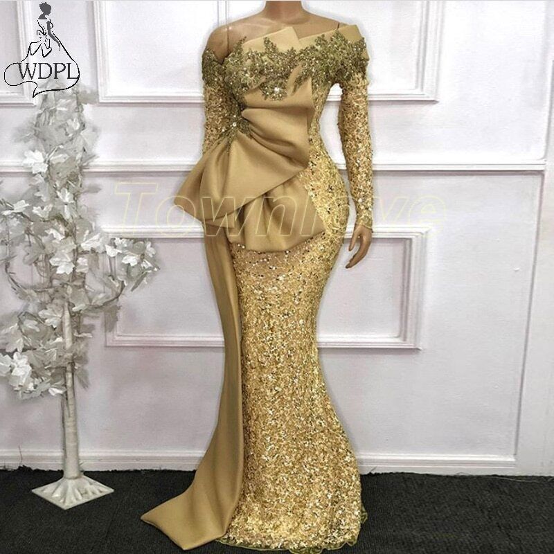 slim fit dress slacks Luxe Gold Rhinestones V-neck Long Mother of Bride Dress main image 0