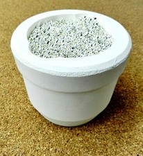 Crucible Melting Dish Cup Silver 1Kg Capacity 32Toz  Melt SILVER Jewelry Metals