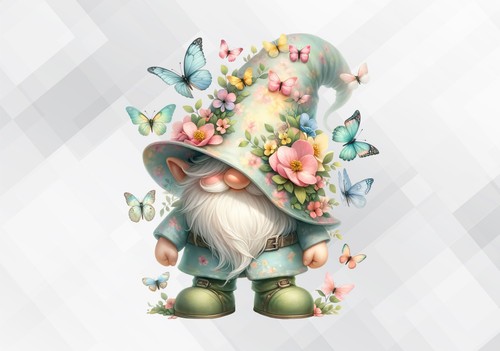 x12 Pastell Gnome Gonk Glas Vinyl Aufkleber Aufkleber Farbe vb887 - Bild 3 von 4