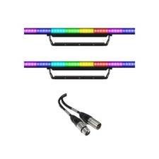 2x Chauvet DJ COLORstrip PiX ILS strip light ,wash light and eye candy effects