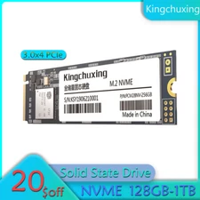Kinchuxing 128GB - 1TB M.2 2280 SSD PCIe Gen 3.0 x 4 NVMe 1.3 Solid State Drives