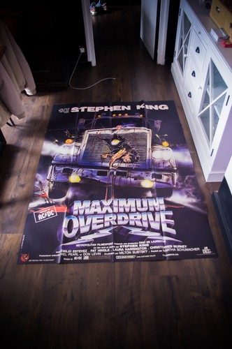 MAXIMUM OVERDRIVE (1986) - Original French Movie Poster – Large Fold