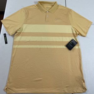 gold golf shirt