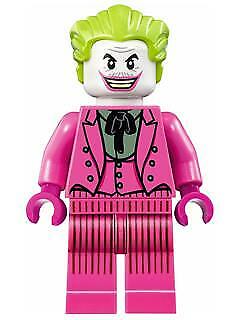 LEGO Batman 1960's Pink Joker Minifigure 76052 Classic TV Series 1966  Genuine