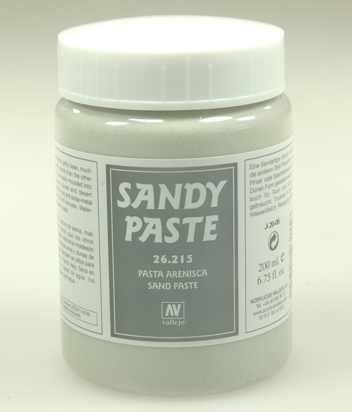 Vallejo Grau 26215 Sand, 200 Ml - Bild 2