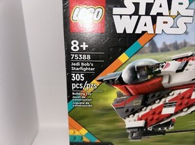 LEGO Star Wars 75388 Jedi Bob&rsquo;s Starfighter, 75333 Kenobi&rsquo;s Fighter Sealed New
