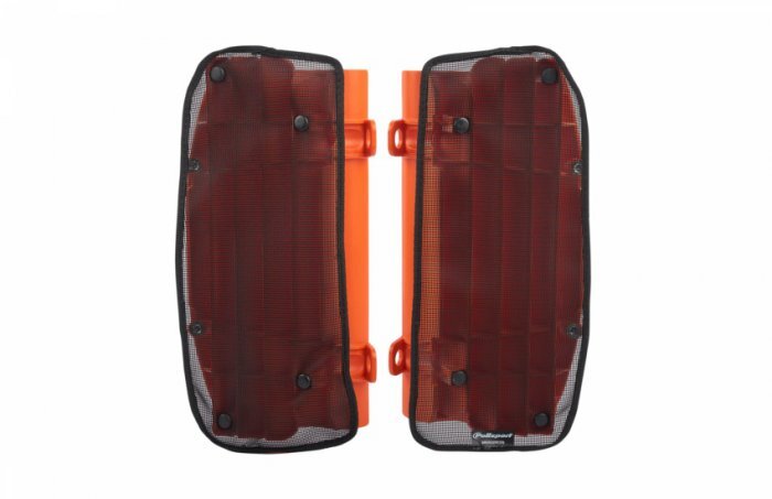 Filet de protection de radiateur Kawasaki KXF 250 2017-2020 noir en aluminium maillé