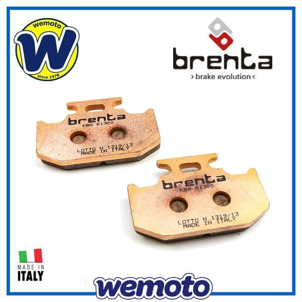 Sinter BremsbeläGe Hinten FüR Kawasaki KDX 220 R 2005 Brenta BR4086-image