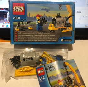 Lego 7901 airplane Mechanic used complete box and manual excellent