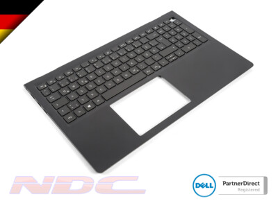 Dell Inspiron 15-3510/3520/3530-Series Handauflage & Deutsche Tastatur - Schwarz