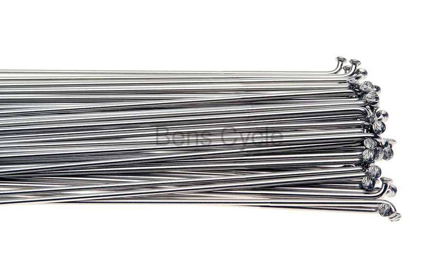 Спицы Wheelsmith DB15 с двойным торцом 254 мм 15 г 181518 Лот из 10 серебряных НОВЫХ 1890₽