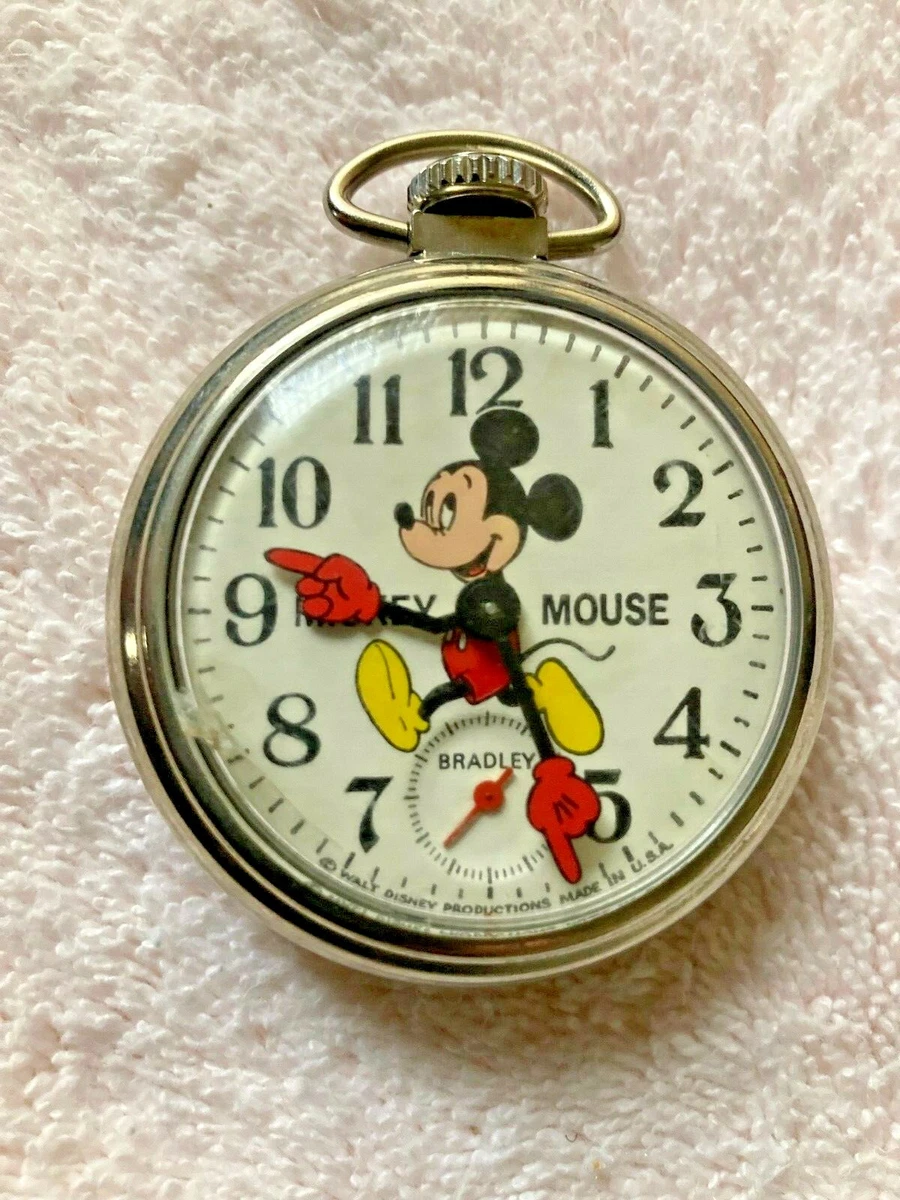 Mickey mouse pocket watch collection sales