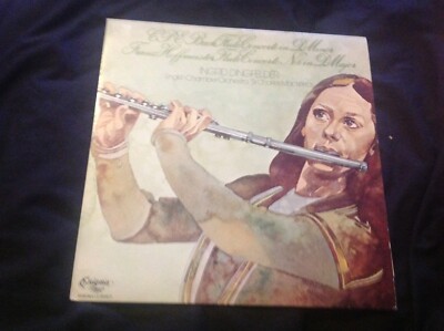 C.P.E Bach - Flute Concerto in D minor vinyl record