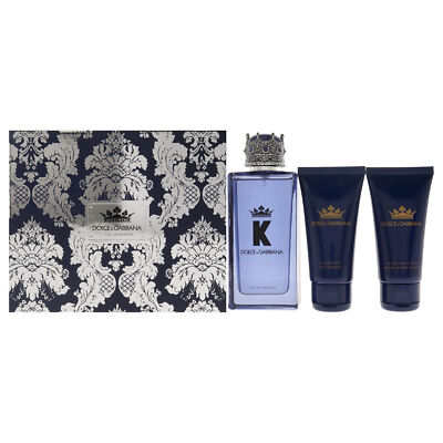 K by Dolce and Gabbana for Men - 3 Pc Gift Set