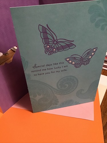 Happy Mother’s Day For My Wife With All My Love 5.5”x 8” Hallmark Greeting Card - Picture 6 of 10