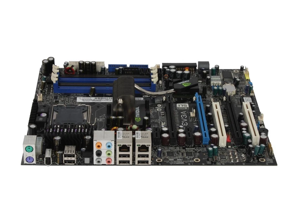 EVGA 122-CK-NF63-RX NVIDIA nForce 680i SLI LGA 775 ATX Motherboard - Image 2 of 3