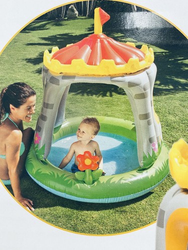 Piscina para bebé Intex 57122EP 4 ft x 48 pulgadas Royal Castle para niños de 1-3 años | eBay