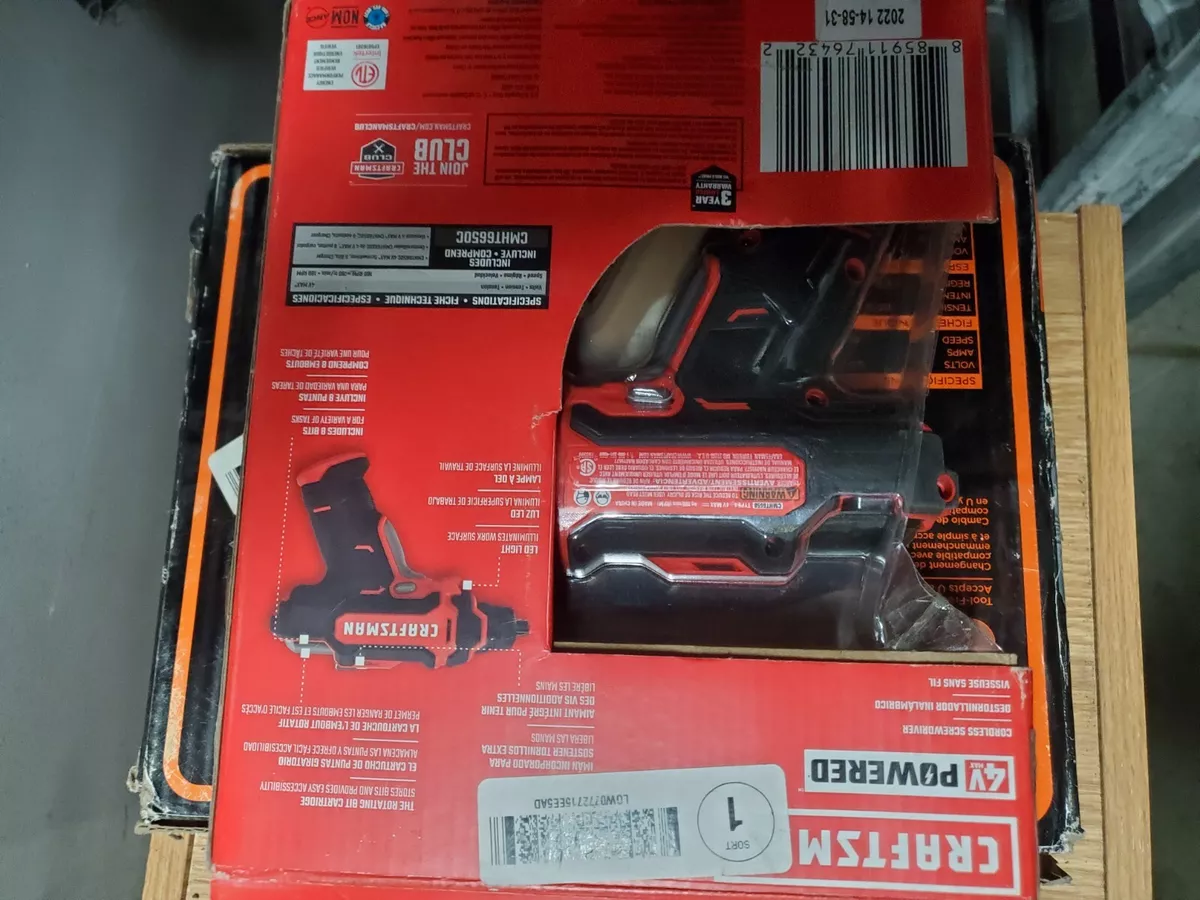 CRAFTSMAN 4-volt 1/4-in Cordless Screwdriver (1-Battery Included