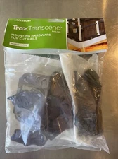 Trex Transcend railing Mounting Hardware For cut Rails - Fire Pit Horizontal