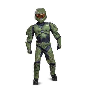Disguise Boys Halo Master Chief Deluxe Costume Size M 8-10