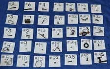 PARTS USED ORIGINAL SINGER 404 404A SEWING MACHINE SLANT NEEDLE GOOD CONDITION