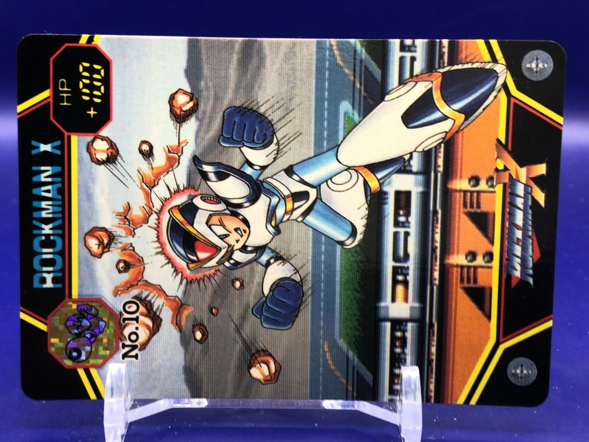 Mega Man Megaman X No.10 Card Bandai 1995 Japanese | eBay