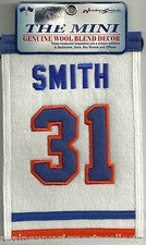 BILLY SMITH NEW YORK ISLANDERS WOOL RETIREMENT NIGHT BANNER #31 NASSAU COLISEUM