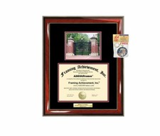 Diploma Frame Brown University School Campus Photo Graduation Graduation Gift Id