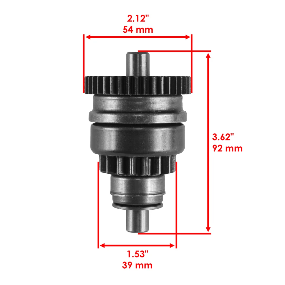 Arranque y accionamiento para Polaris Big Boss 400 300 6X6 1994-1997 Foto 3 de 4