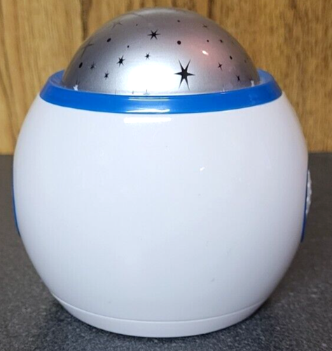 Alarm Clock Moon Stars Projector Alarm Clock 7 Color Changing Temperature - Picture 4 of 10