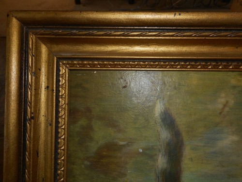 Carl Reicht Mischievous Kittens Cat Kitty stampa in cartone incorniciato 22,5"x18,5" - Foto 7 di 12