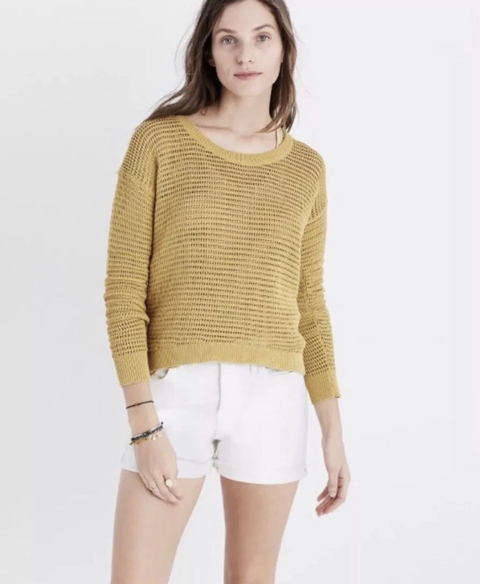 Madewell yellow sweater sale