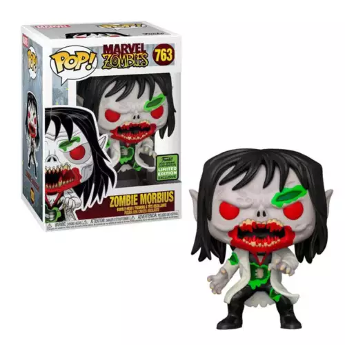 Funko Pop Marvel Zombies #763 Zombie Morbius 2021 Convención de Primavera - Figura Vinilo