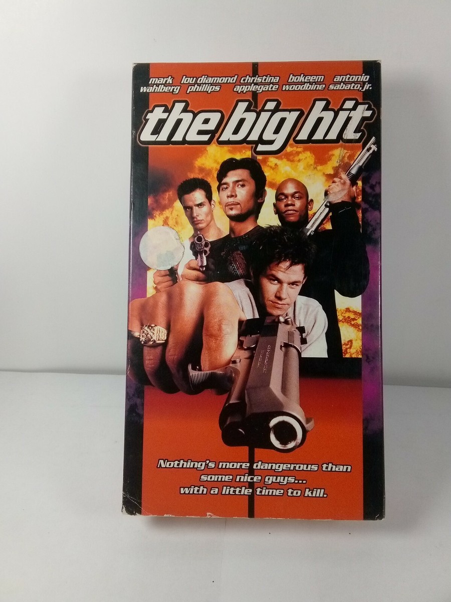 The Big Hit (VHS Tape Movie 1998) Lou Diamond Phillps and Mark