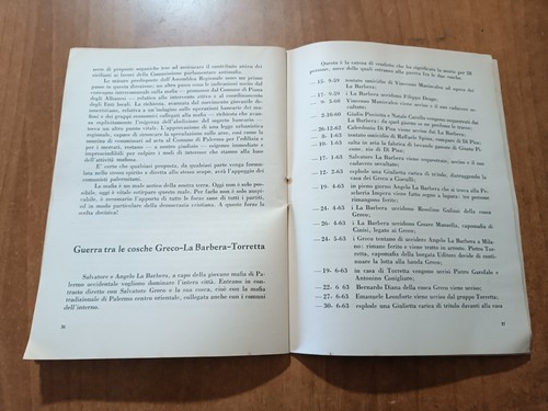 Federazione Provinciale Partito Comunista Italiano LA MAFIA A PALERMO 1963 - Picture 4 of 4