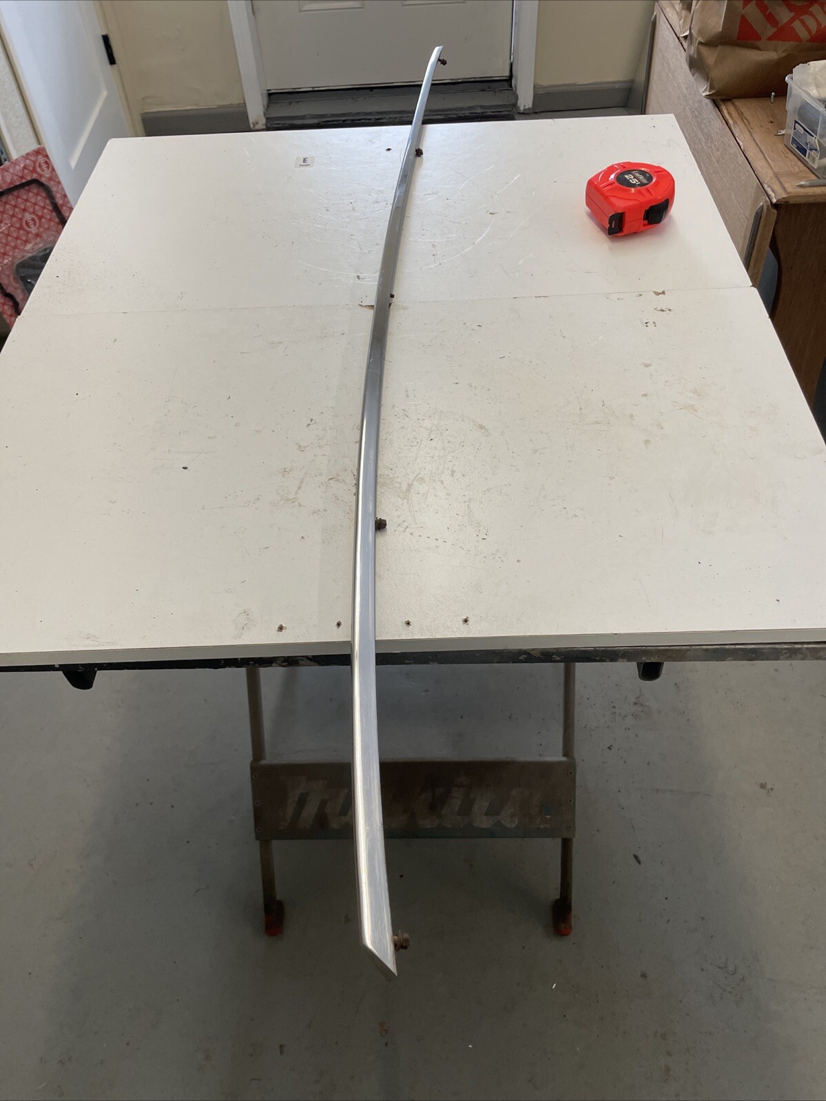 Ferrari 250 GTE Hood Molding Chrome
