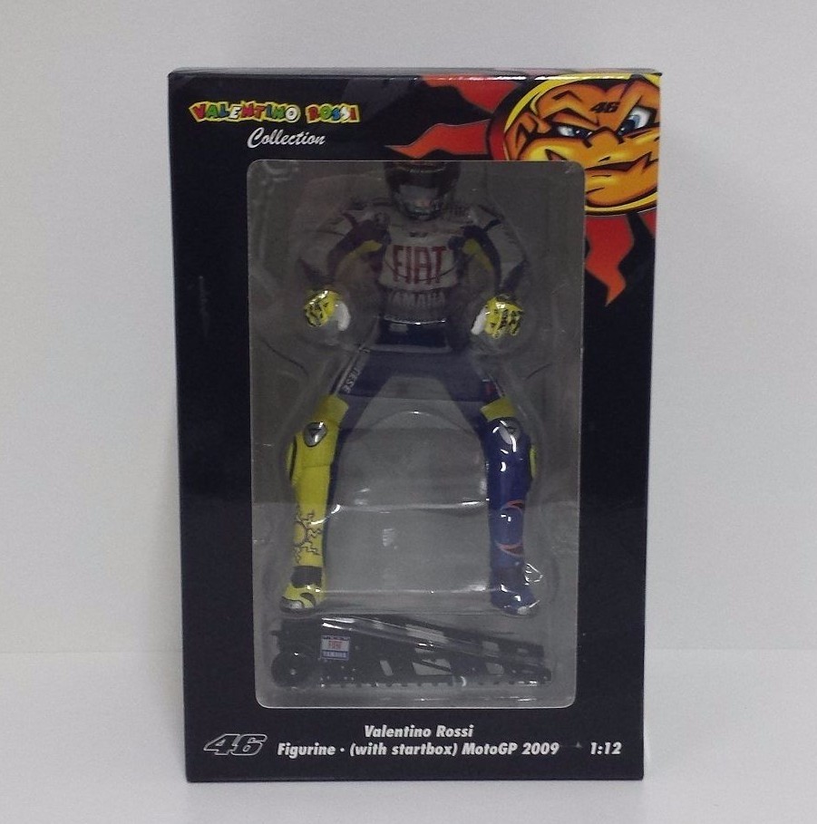 新品、未使用 V.Rossi Figurine MotoGP 2009 1:12 MINICHAMPS