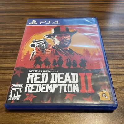 Red Dead Redemption 2 - Sony PlayStation 4 No Map/Manual Tested & Working
