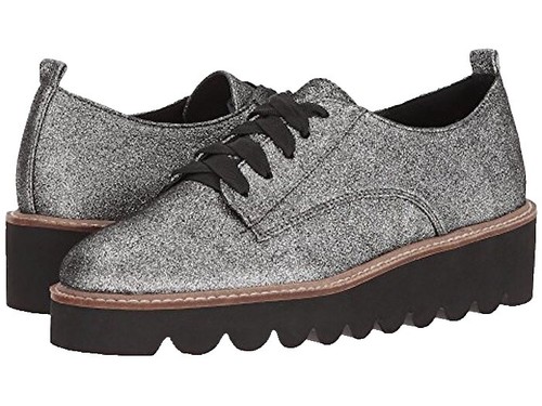 Chaussures Shelly's London Oxford Lacets Blanc Verni - Taille 7.5 US Femme, Neuves Sans Lacet