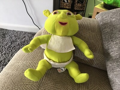 Shrek das dritte Baby Oger Plüsch von Dream works selten 12 Zoll