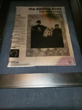 The Darling Buds Crystal Clear Rare Original Radio Promo Ad Framed!