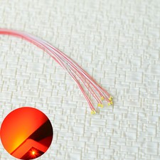 10 x auto flash blink twinkle red 0805 SMD nano led Wired Police ambulance car