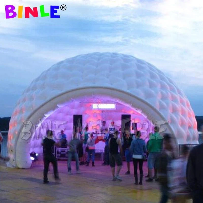 Inflatable dome cheap tent