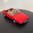 Playmobil Vintage 1987 Red Sports Car With Pop-Up Head Lights B31