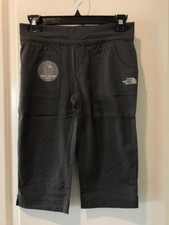 The North Face Girls Aphrodite Capri Pants Grey Small or Medium NWT MSRP: 45.00