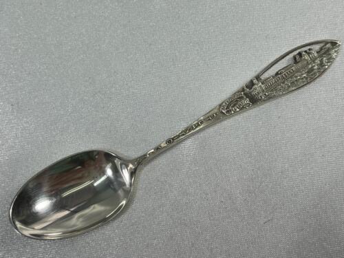 Watson Sterling Silver ATLANTIC CTIY Souvenir Spoon, 4.1g  3-5/16"   J4.18 - Picture 1 of 9