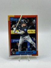 2025 Topps Series 2 Javier Sanoja 1990 35th Anniversary #90B2-34 RC Marlins